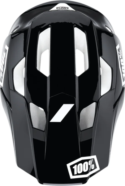Casca MTB 100% Trajecta Black/White S, 2, nordicamoto.ro
