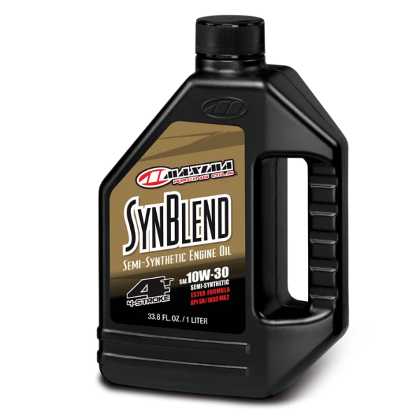 Ulei motor Maxima Syn Blend Ester 10W-30 semisintetic 4T, 1L, 1, nordicamoto.ro
