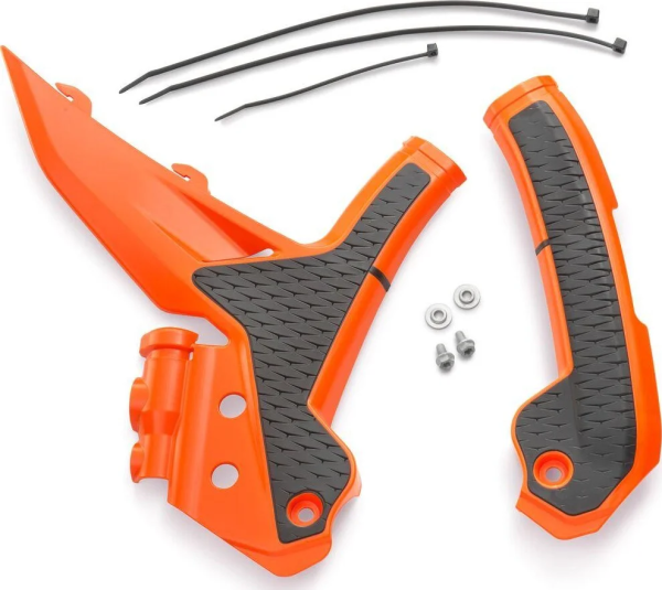 Protectie cadru Factory Racing KTM 2024 Portocaliu/Negru