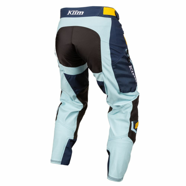 Pantaloni Klim Dakar In The Boot White - Black-14