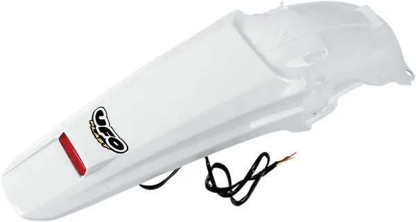 Enduro Rear Fender White
