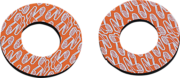 Grip Donutz Orange, White, 1, nordicamoto.ro