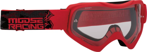 Ochelari Moose Racing Qualifier Agroid Black/Red, 1, nordicamoto.ro