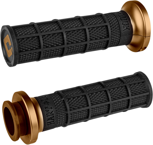 Indian Hart-luck Signature V-twin Lock-on Grips Black 
