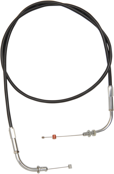 Black Vinyl Throttle/idle Cable For Victory Black Standard, 1, nordicamoto.ro