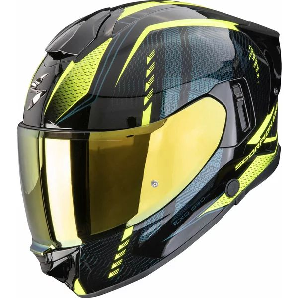 Casca integrala SCORPION EXO-530 AIR THERAS S Negru/Rosu, 23, nordicamoto.ro