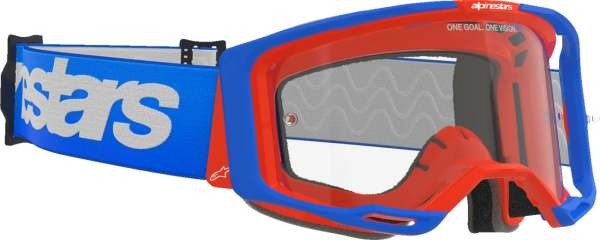 Ochelari Alpinestars Vision 8 Wordmark Blue/Orange-0