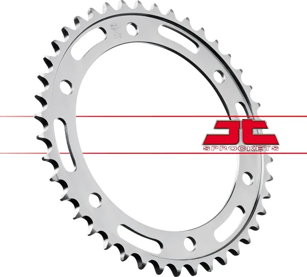 JT SPROCKETS Steel Rear Sprocket Natural -1