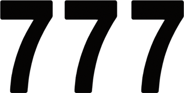 Pro Numbers Black, 4, nordicamoto.ro
