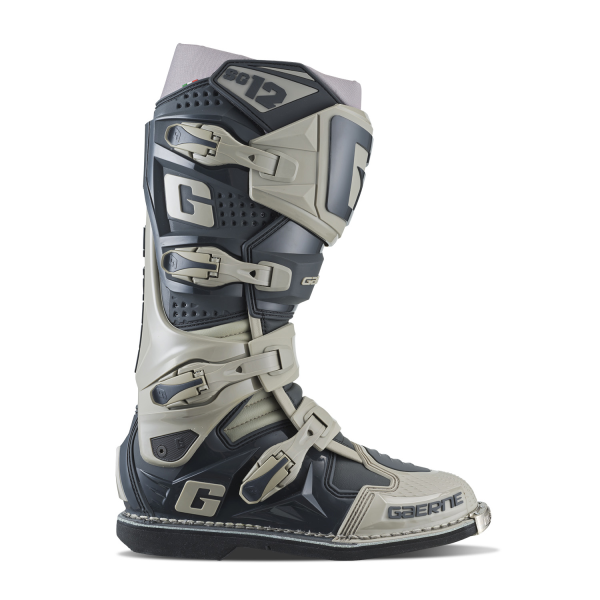 Cizme Motocross/Enduro Gaerne SG12 Stone Grey, 1, nordicamoto.ro