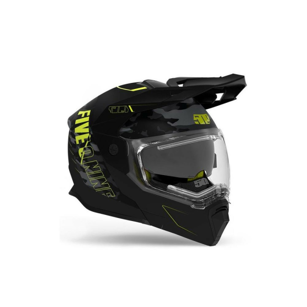 Casca Snowmobil 509 Delta R4 Ignite Black Camo Matt-2