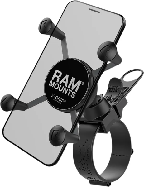 X-grip® Phone Mount With Ez-strap Rail Mount Black-2