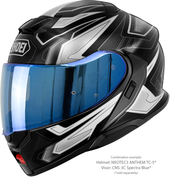 Casca Flip-up SHOEI NEOTEC3 ANTHEM TC-5 Negru/Alb XXL-2