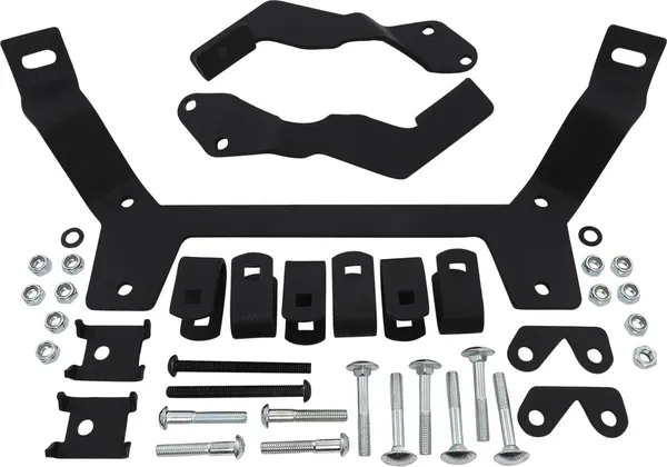 Mount Kit For Front Bumper Black, 2, nordicamoto.ro