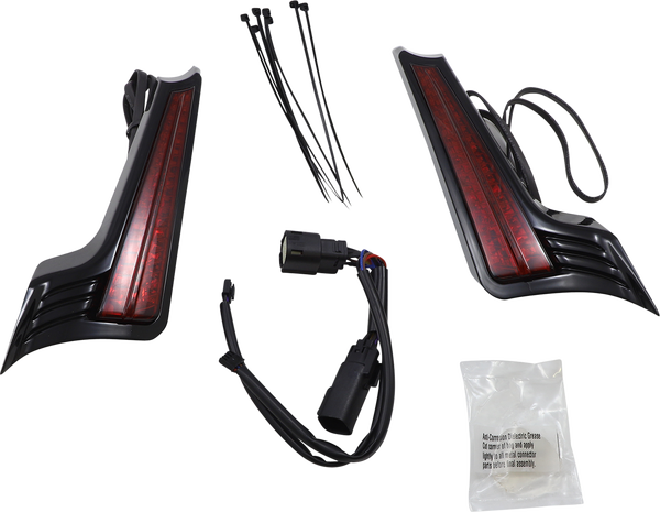 Filler Panel Accent Lights Red, 3, nordicamoto.ro