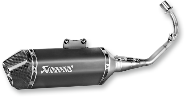 Racing Line Complete Scooter Exhaust Black -0