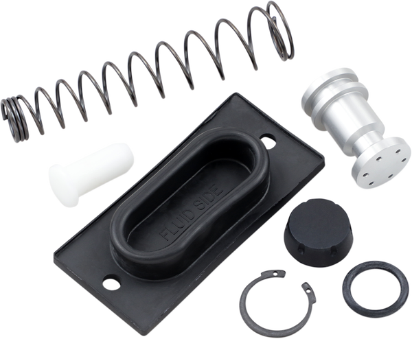 Rear Brake Master Cylinder Rebuild Kit Black, Silver, 1, nordicamoto.ro