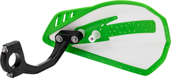 Cyclone Handguards Green, White-0