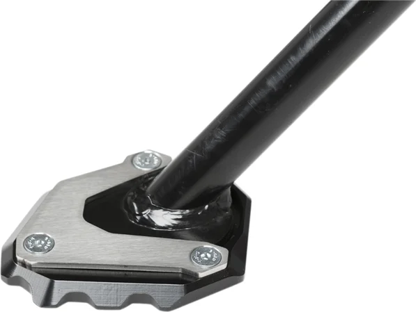 Extensie pentru piciorul suportului lateral, negru, argintiu, 1, nordicamoto.ro