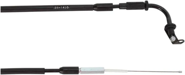 MOOSE RACING Black Vinyl Throttle Cable Black -0