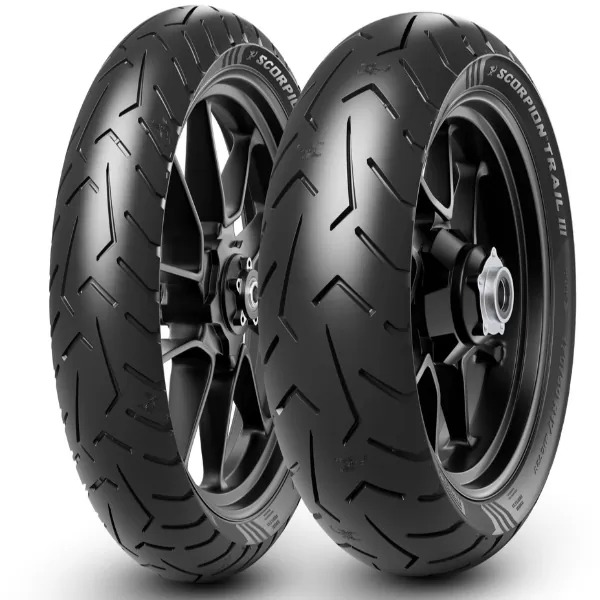 Set anvelope 110/80-19 + 150/70-18 ZR Pirelli SCORPION TRAIL III