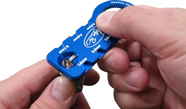 Spark Plug Gap Tool Anodized, Blue-0