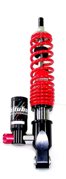 Gev Series Shock Absorber Black, Red, Silver, 1, nordicamoto.ro
