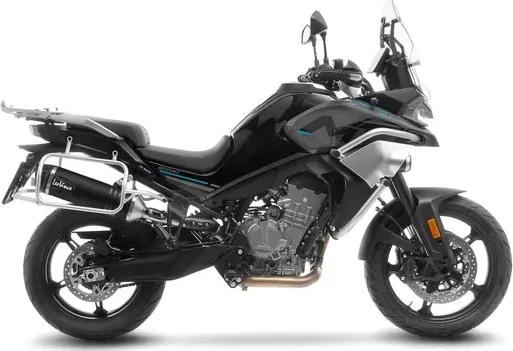 Tobă de eșapament LeoVince LV One Evo Black Edition Slip-On pentru Honda NC750X, 3, nordicamoto.ro