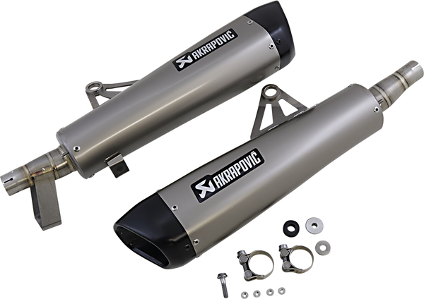 Titanium Slip-on Line Muffler Silver -0