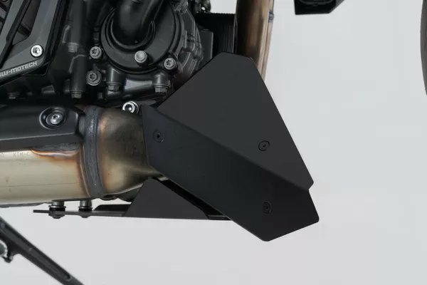 Front Spoiler Black, Orange -5