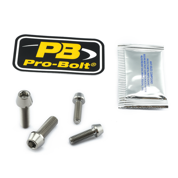 Titanium Clip-on / Handle Bar Mount Bolt Kit, 1, nordicamoto.ro