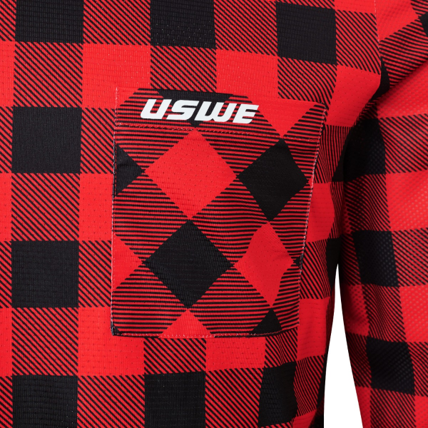 Tricou USWE Flannel Flame Red-2