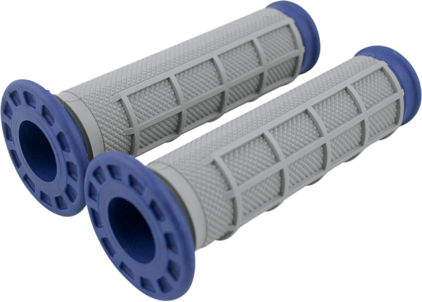 Dual-compound Atv Grips Blue, Gray, 1, nordicamoto.ro