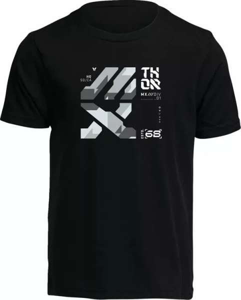 Tricou Copii Thor Forge Black L, 1, nordicamoto.ro