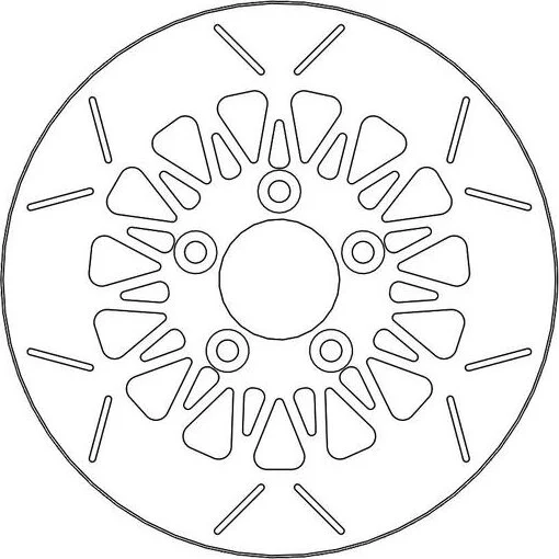 Seria personalizată cu rotor fix din oțel inoxidabil, 2, nordicamoto.ro