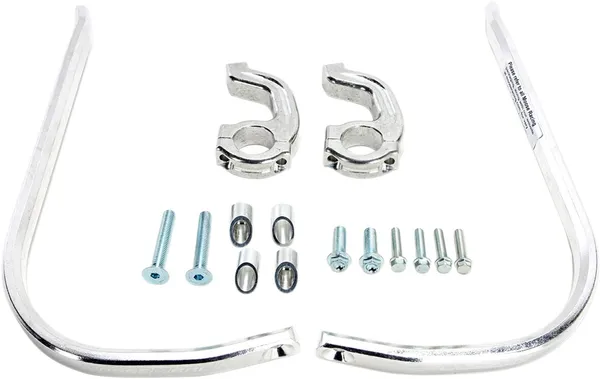 MOOSE RACING Contour Handguards Silver 