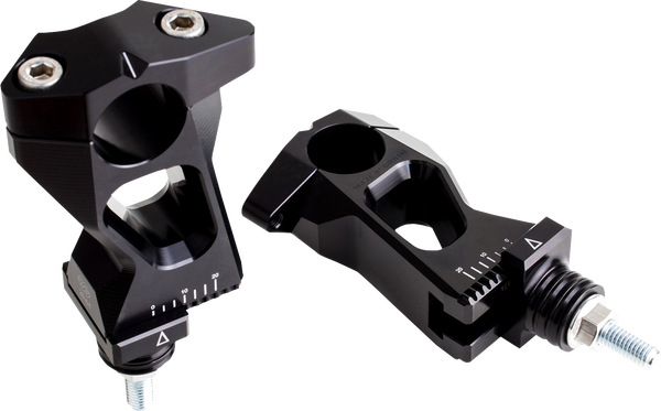 2d.gt Handlebar Risers Black, 1, nordicamoto.ro