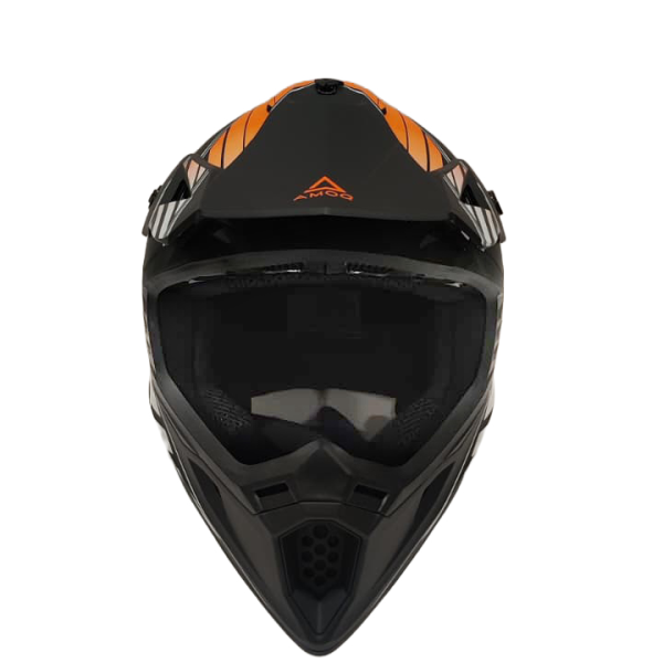 AMOQ Meteor V2 Helmet Axis Black/orange XS-3