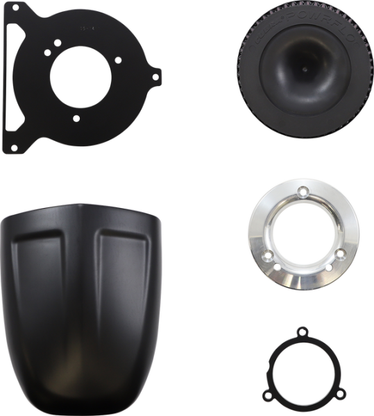 Powrflo Air Intake Kit Black, 5, nordicamoto.ro