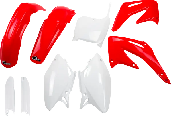 Full Body Replacement Plastic Kit Red, White
