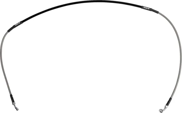 MOOSE RACING Stainless Steel Braided Brake Line -1