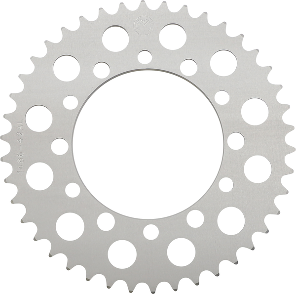 MOOSE RACING Aluminum Rear Sprocket Atv Silver -2