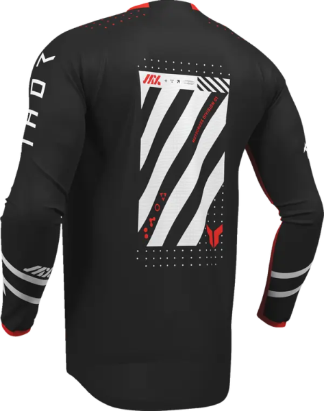 Launchmode Futura Jersey Red, Black -8