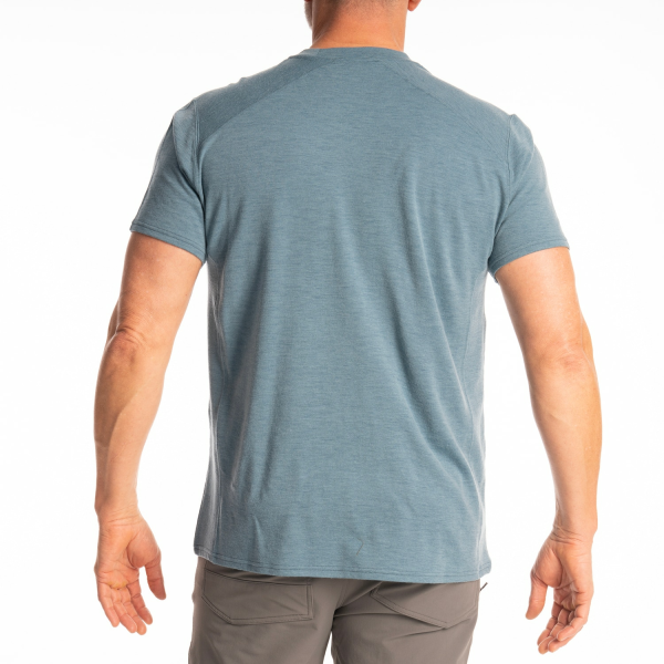 Tricou Klim Mesa Falls Wool Black-1