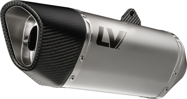 Tobă de eșapament LeoVince LV-14 R Slip-On pentru Kawasaki Z400 / Z500, 2, nordicamoto.ro