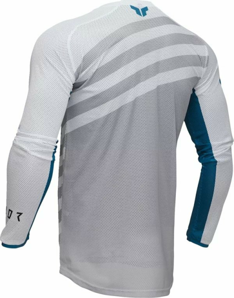 Tricou Enduro Thor Launchmode Vented Raid Gray-3