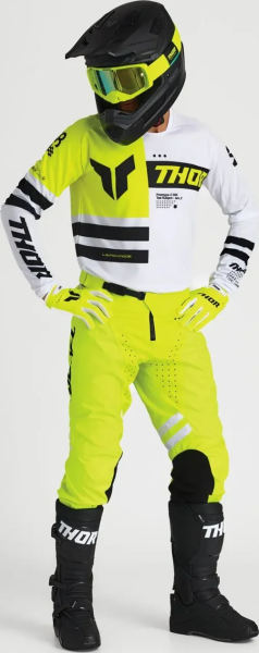 THOR Launchmode Dozer Jersey Yellow, White-2