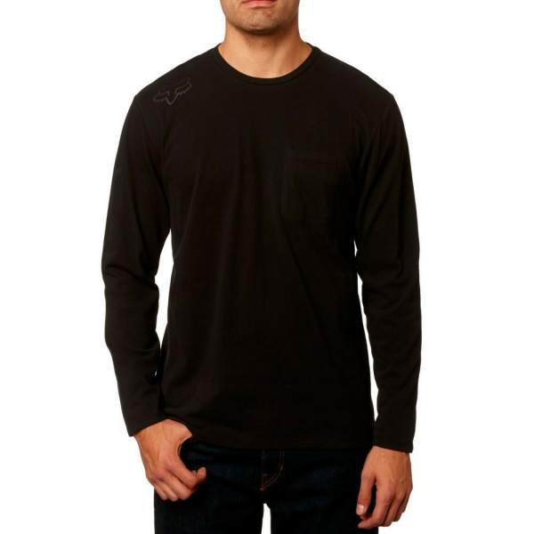 Tricou FOX REDPLATE 360 LS AIRLINE TEE Black-0