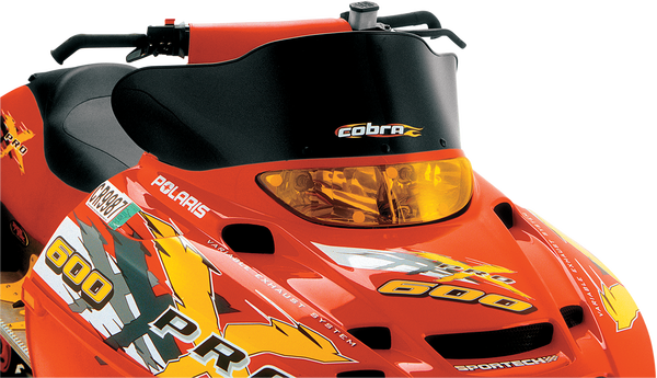 Cobra Windshield Black, 1, nordicamoto.ro