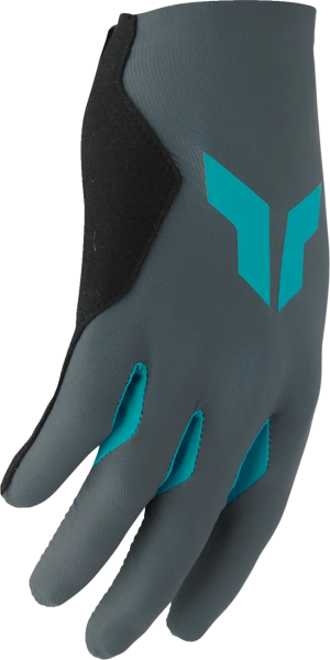 Womens Sportmode Iconic Gloves Gray -5